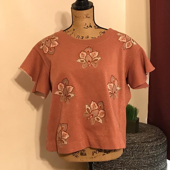Anthropologie Sweaters - Anthropologie Chloe Oliver Embroidered Pullover